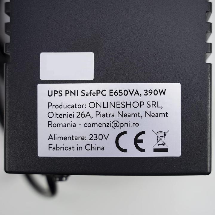Produktbild PNI SafePC E650VA USV-Kit (650 VA, 390 W, Line-Interaktiv USV)