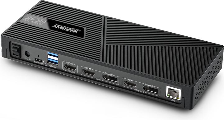 Urban Factory Hubee Pro: Triple Display USB-C (USB-A, USB-C)