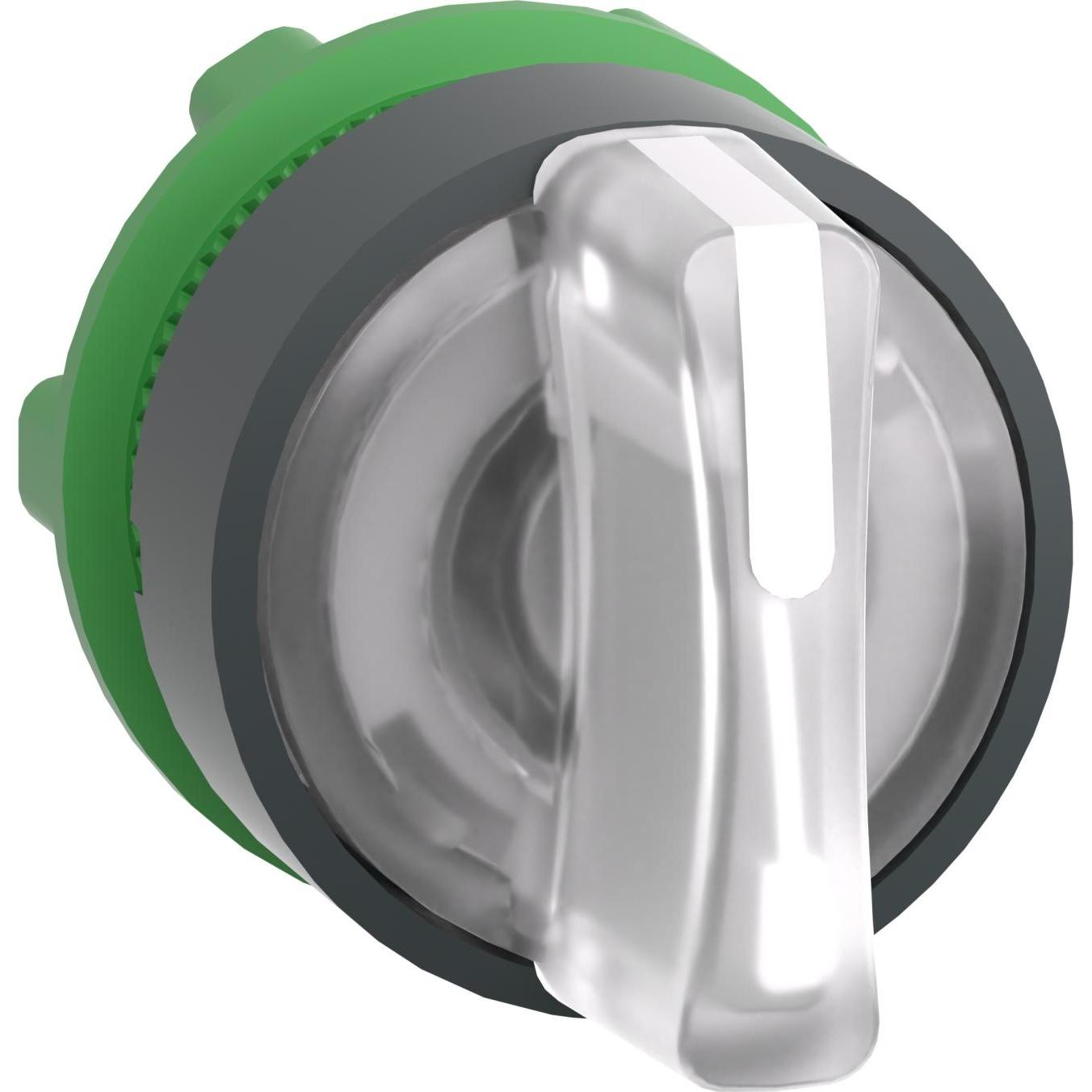Schneider Electric 22mm Selector Switch White Illum 3 Pos., Taster + Schalter, Weiss