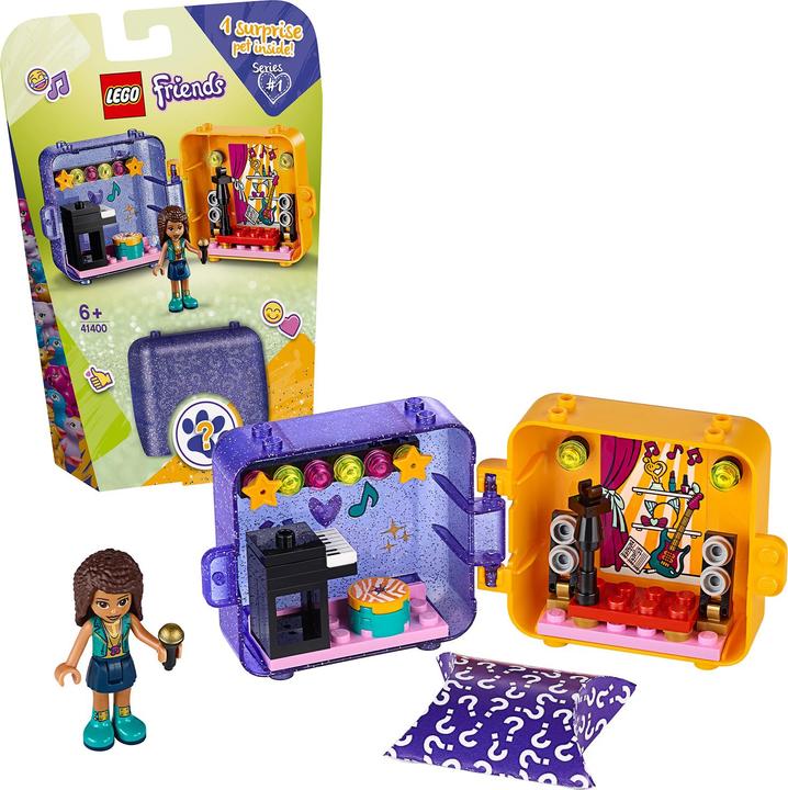 Image du produit LEGO Le cube magique d'Andreas - chanteur (41400, LEGO Friends)