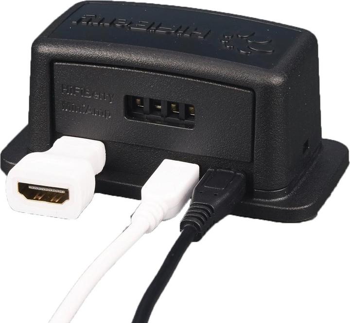 Actual product image Sertronics HighPi Case for HiFiBerry MiniAMP