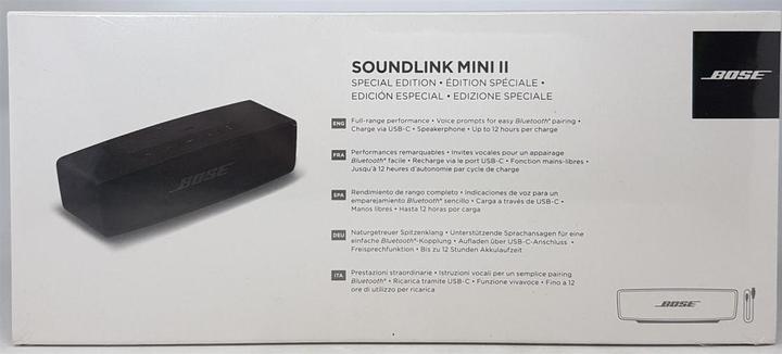 Image du produit Bose SoundLink Mini II édition spéciale (12 h, Fonctionnement sur batterie)