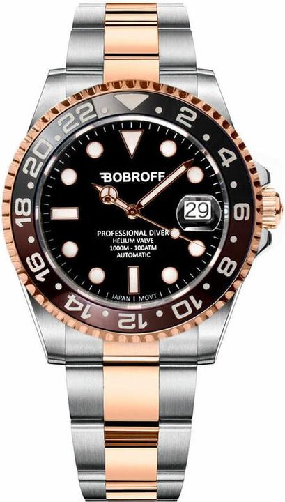Produktbild Bobroff Unisex Watch BF0007 (Ã˜ 41 mm) (Analoguhr, 41 mm)