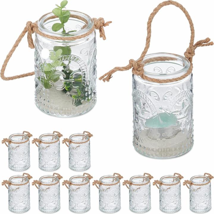 Actual product image Relaxdays 10x Garden Torch