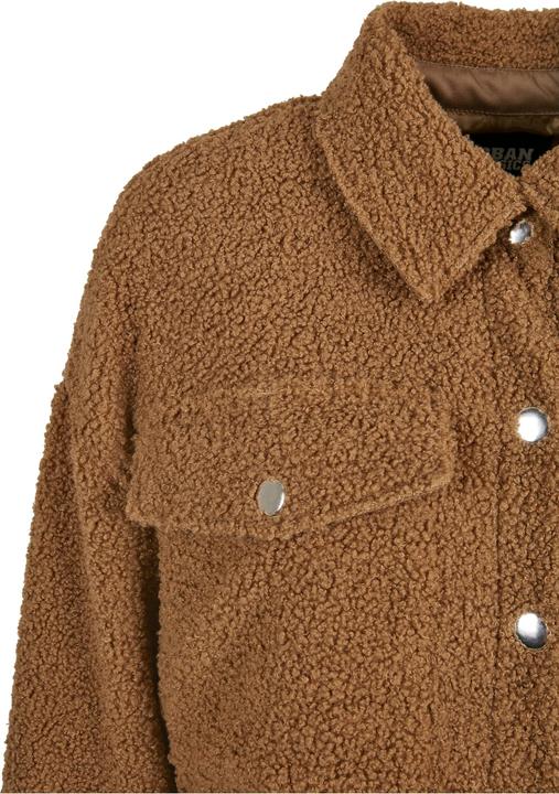 Actual product image Urban Classics Ladies Sherpa Overshirt - 16517 (XL)