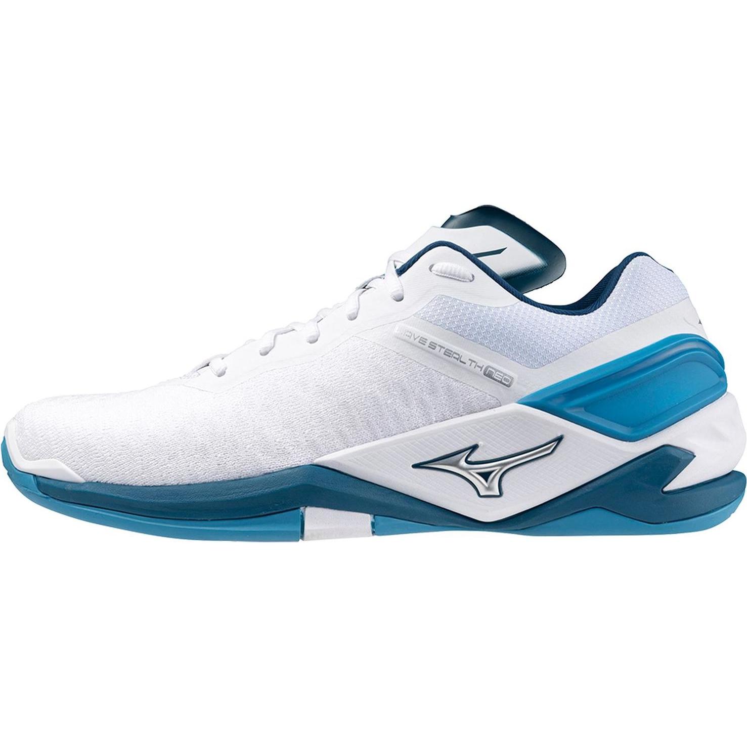 Mizuno, Unisex, Hallenschuhe, Wave Stealth Neo UX (46), Mehrfarbig