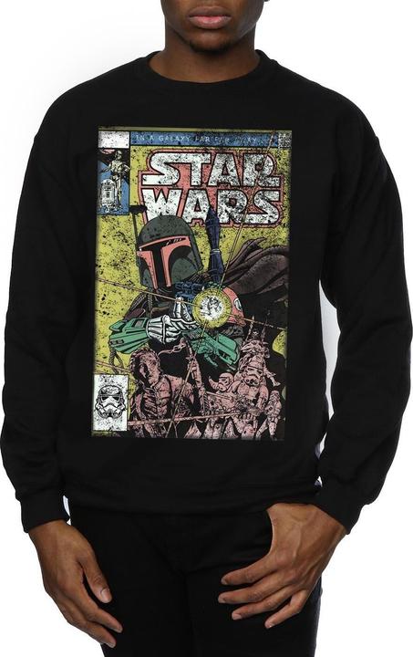Produktbild Star Wars Boba Fett Comic Sweatshirt (L)