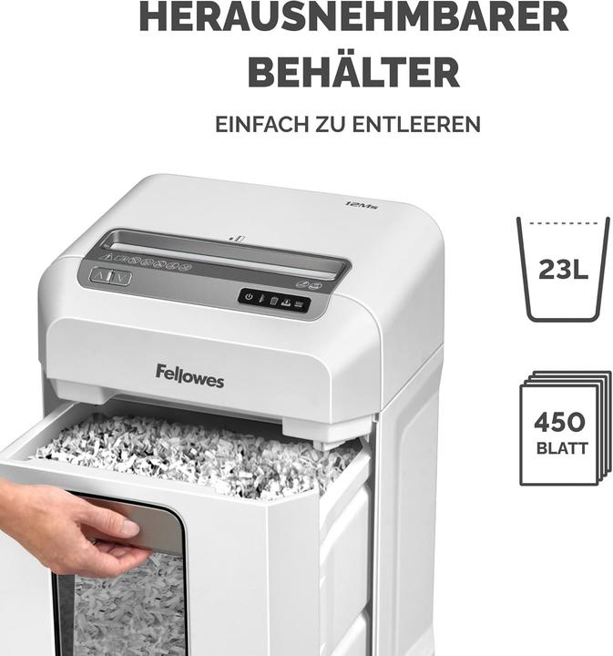 Image du produit Fellowes Powershred® 12Ms Destructeur coupe mini particules (Coupe de particules)