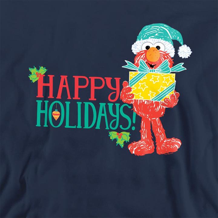 Produktbild Happy Holidays Sweatshirt weihnachtliches Design (M)
