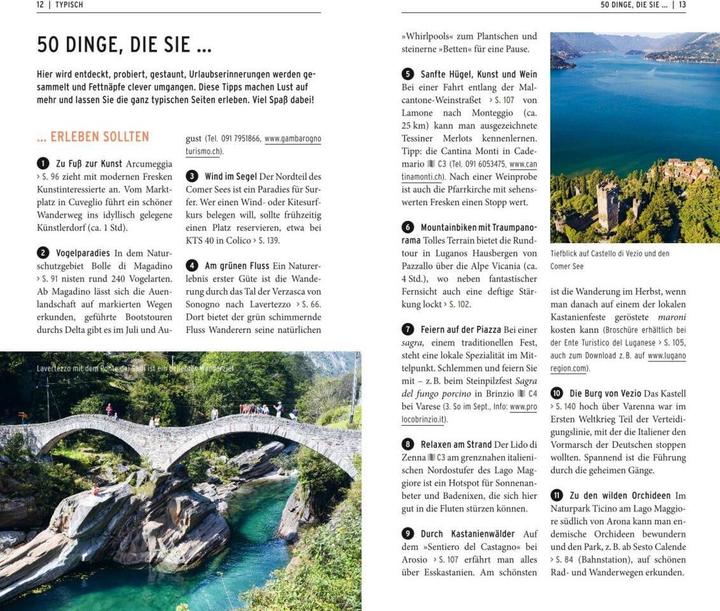 Produktbild on tour Reiseführer Lago Maggiore, Luganer & Comer See (Deutsch, Susanne Kilimann, 2019)