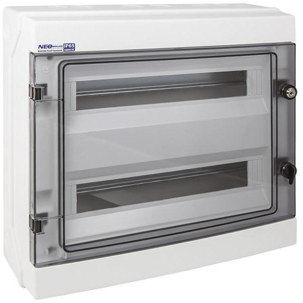 Elektro-Plast, Verteilerschrank, Hermetic modulare Schaltanlage 2 x 18 RH-36/2 IP65 (36.136)