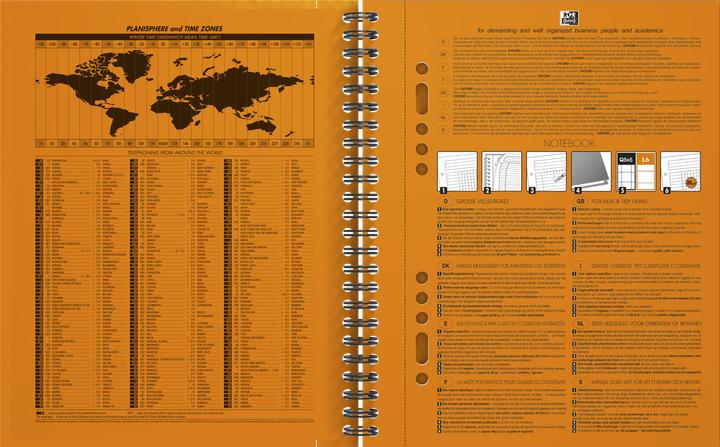Produktbild Oxford Spiralbuch (A5+, Liniert, Weicher Einband)