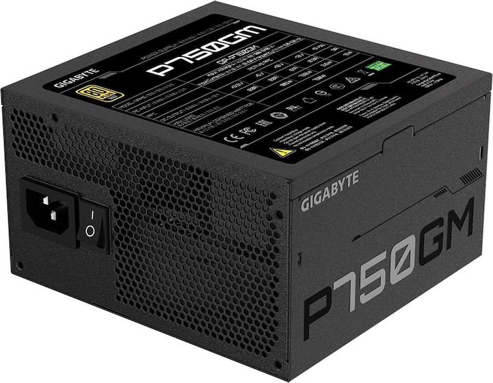 Actual product image Gigabyte P750GM (750 W)