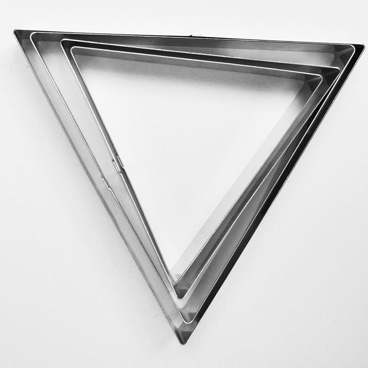 Actual product image Martellato Cake ring triangle 18 cm (18 cm)