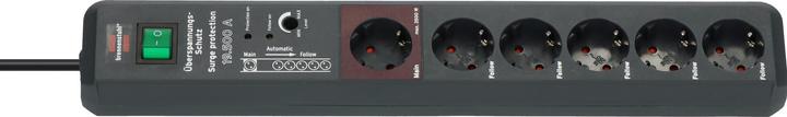 Actual product image Brennenstuhl Secure-Tec (6 x, CEE 7/3, 3 m)