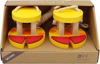 Actual product image Rarewaves Wood on foot coil giraffe