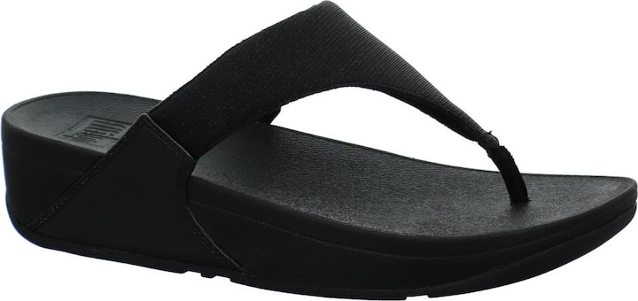 Actual product image Fitflop Lulu Shimmerlux Toe Post Sandal (37)