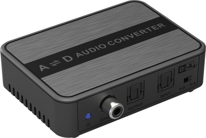 Actual product image Techly Bidirectional Audio Converter Digital to Analogue / Analogue to Digital (0.06 m)