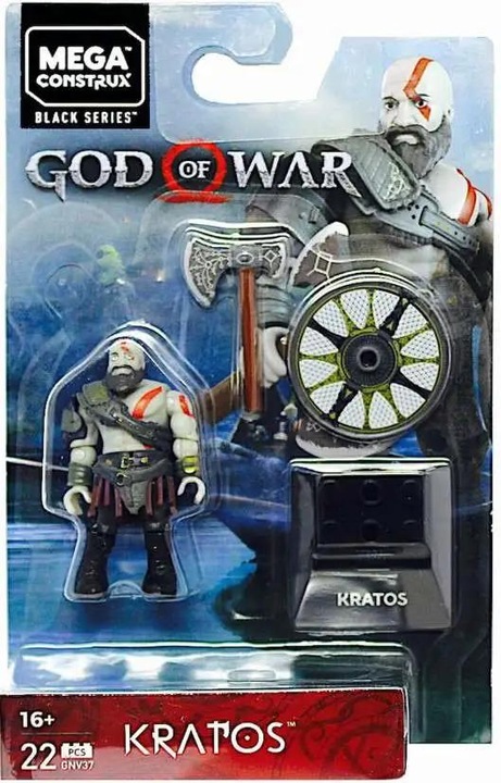 Produktbild Mattel Mega Construx God of War Heroes Kratos Mini Figure