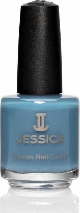 Actual product image Jessica Custom Colour Nail Polish Thunderbird 14.8ml Blue (Colour paint)