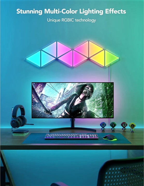 Produktbild Govee Triangle (0 lm)