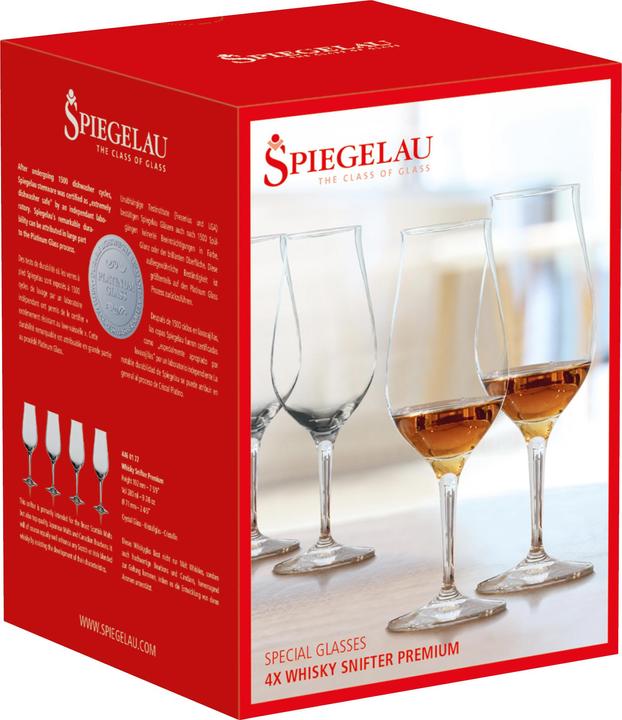 Produktbild Spiegelau Whisky Snifter Premium (2.80 dl, 4 x, Whiskygläser)