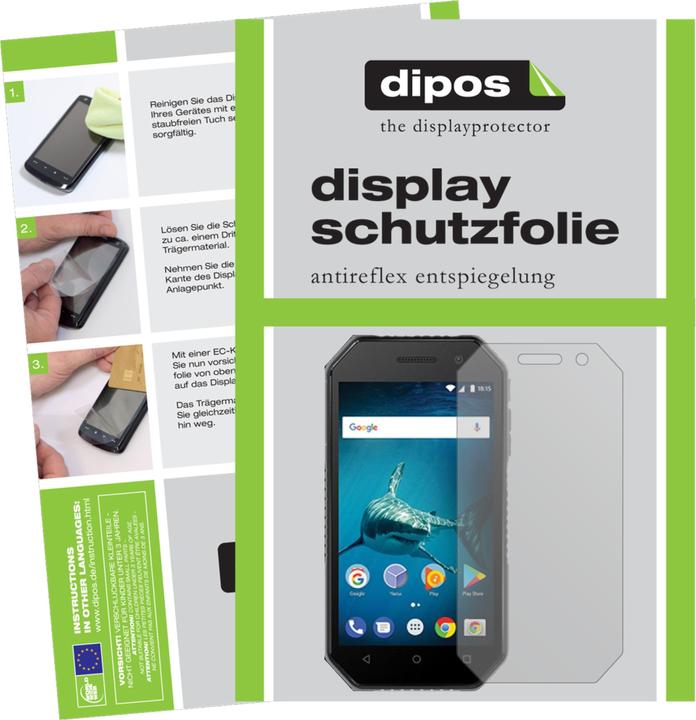 Actual product image Dipos Screen Protector Anti-Glare (6 pcs., BQ Mobile 4077 Shark Mini)