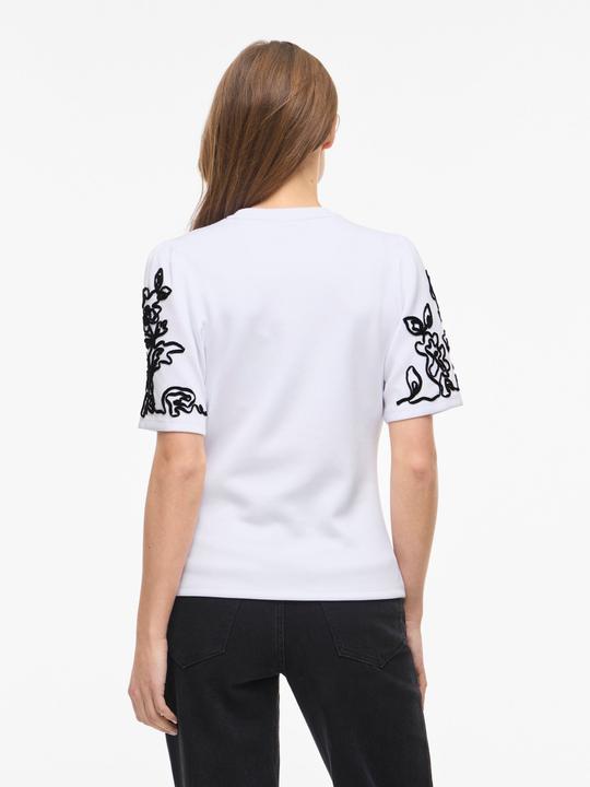 Produktbild Vila VIMIA Rundhals Sweatshirt mit kurzen Ärmeln (L)