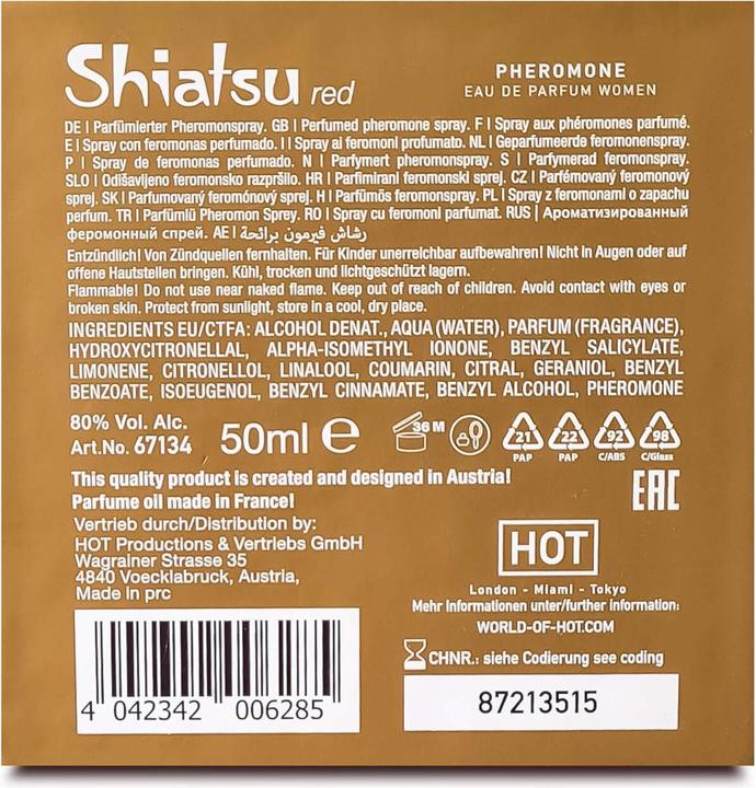 Actual product image Pipedream Pheromone Fragrance - Women Red - 50 ml (Eau de parfum, 50 ml)