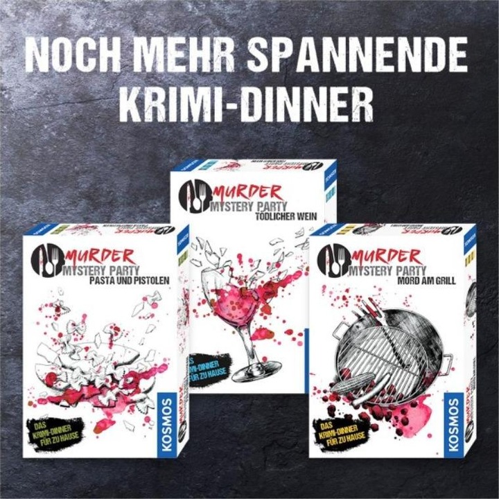 Actual product image Kosmos Murder Mystery Party - deadly wine (German)