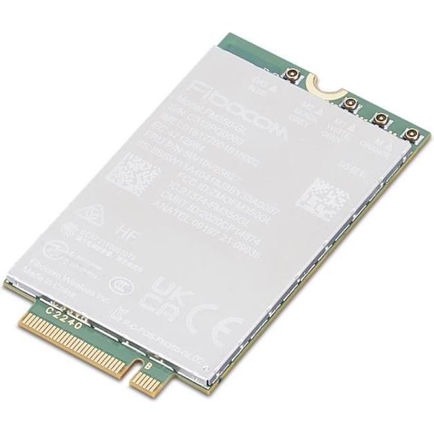 Thumbnail - Lenovo ThinkPad Fibocom FM350-GL 5G Sub-6 GHz M.2 WWAN Module for X1 Carbon Gen 11 (M.2 Key B), Netzwerkkarte, Grün