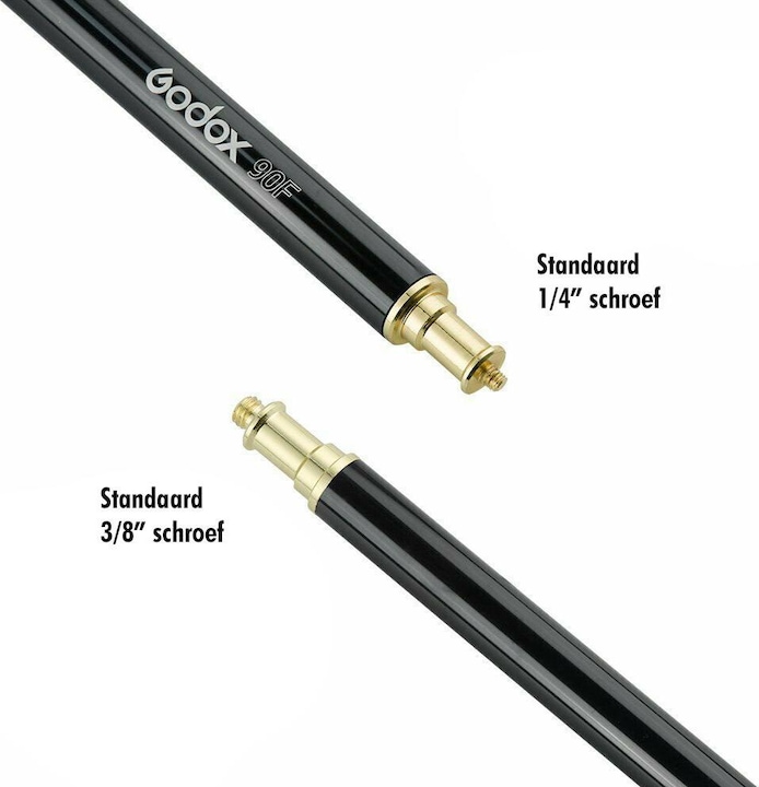 Immagine prodotto Godox Stativo da terra pieghevole 90F con base rimovibile (87 cm, 3 kg)