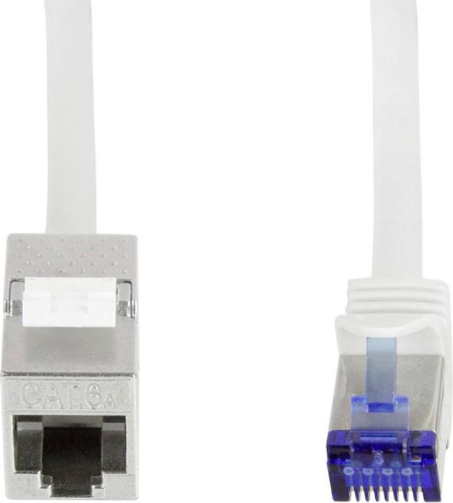 Produktbild LogiLink Konsolidierungspunkt-Patchkabel, Kat.6A, 3.0 m S/FTP, hellgrau (RAL7035), Anschluss: RJ45 Stecker (S/FTP, CAT6a, 3 m)