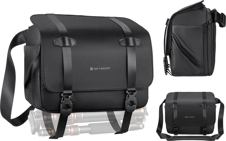 Immagine prodotto K&F Concept Vagabondaggio urbano 10 (Borsa a tracolla per fotocamera, 10 l)