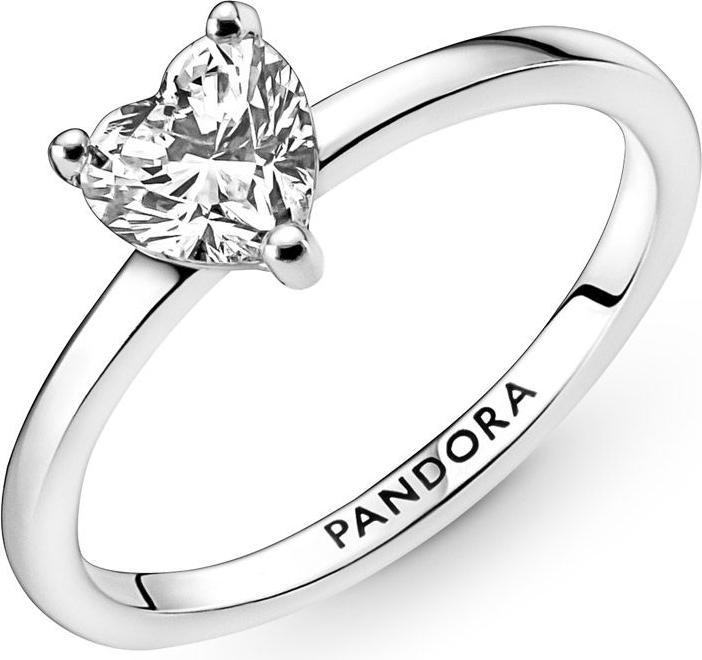Produktbild Pandora Funkelndes Herz Solitär Ring (60)