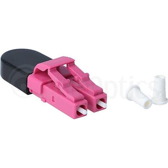 Thumbnail - BlueLAN BlueOptics Loopback Adapter LC Duplex Multimode OM4, Transceiver, Schwarz