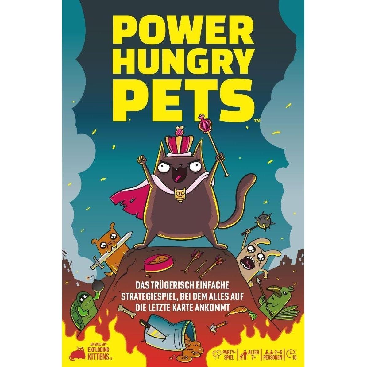Thumbnail - Exploding Kittens Power Hungry Pets (Deutsch)