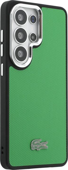 Actual product image Lacoste Case Full Wrap Petit Pique MagSafe for Samsung Galaxy S26 Ultra green (Samsung Galaxy S26 Ultra)