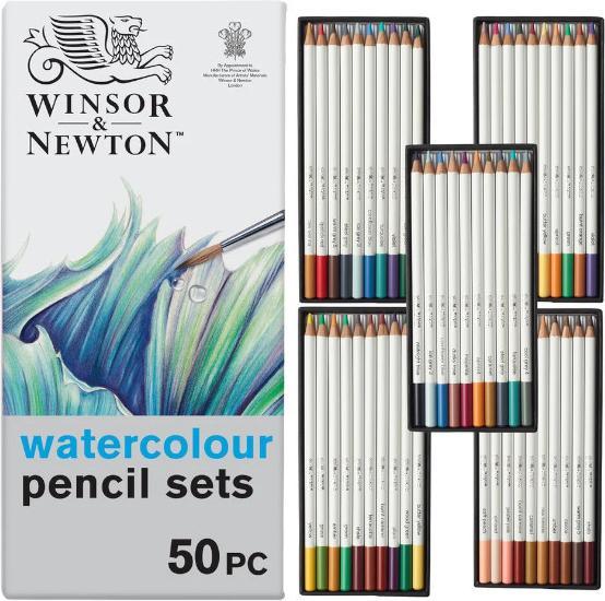 Actual product image Winsor & Newton Farbstiftset Studio Collection 50 Stk (50x)
