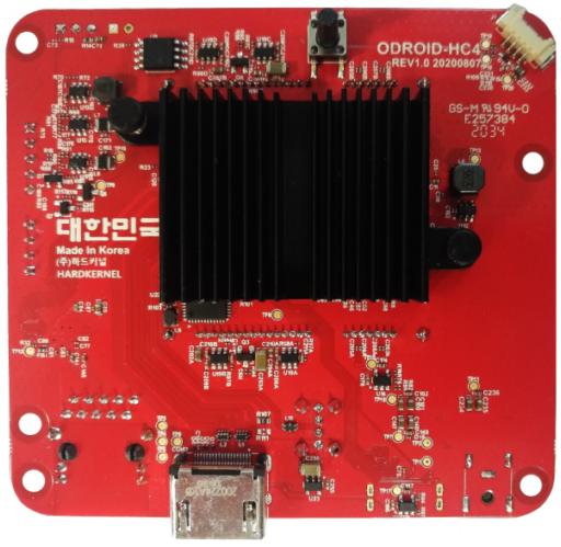 Image du produit Odroid Odroid-HC4 avec écran OLED
