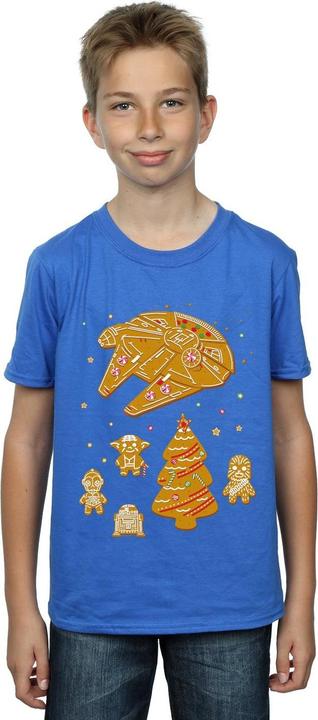 Actual product image Star Wars Boys Gingerbread Rebels T-Shirt (152, 158)