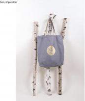 Produktbild Rayher Fashion Shopper, mausgrau, 1 Stück