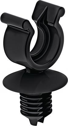 Actual product image HellermannTyton 151-14312 CTC13FT6-HIRHS-BK-D1 Holder for protective hose Black