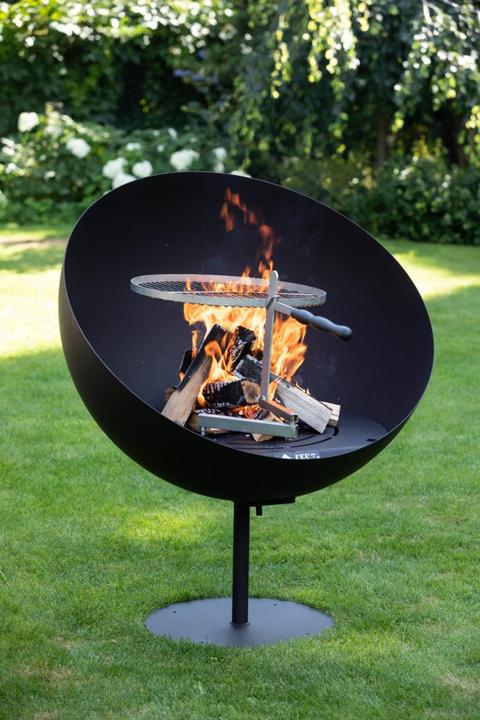 Actual product image Feu du Jardin Lune incl. grill grate 50cm and swivel arm (100 cm)
