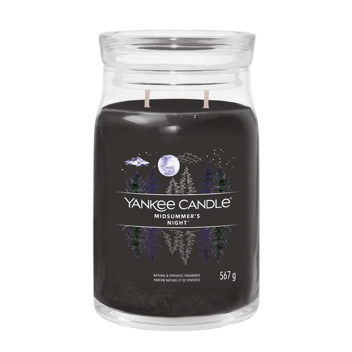 Actual product image Yankee Candle Midsummer's Night Signature Large Jar Scented Candle (567 g)