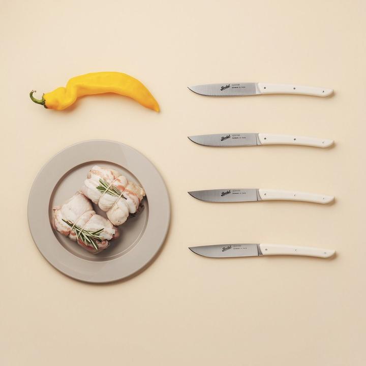 Actual product image Berkel Steak knife set 4 pcs. colour crema (4 pcs., Knife)