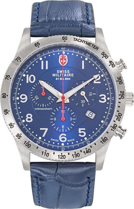 Image du produit Swiss Military Montre Swiss Militaire Lugano (Montre analogique, 42 mm)
