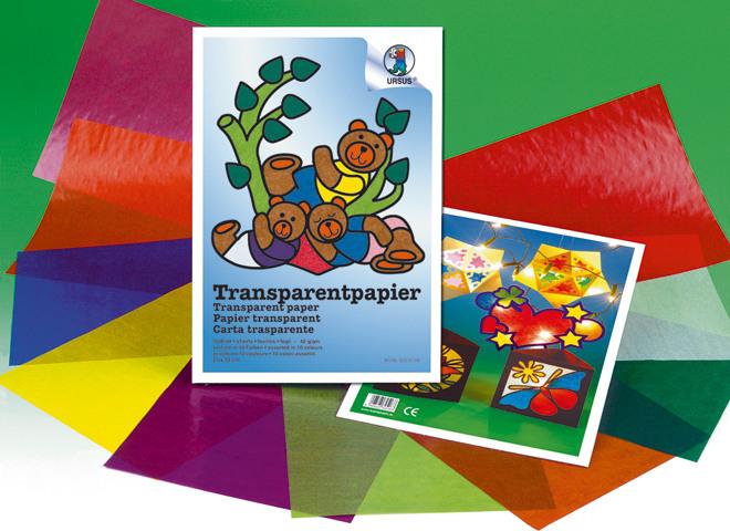 Produktbild Ursus Transparentpapier Drachenpapier 42 g/m2 20 x 30 cm (42 g/m², 10x)
