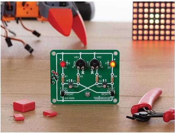 Produktbild Whadda Lernbausatz Zum Löten - Blinkende Leds