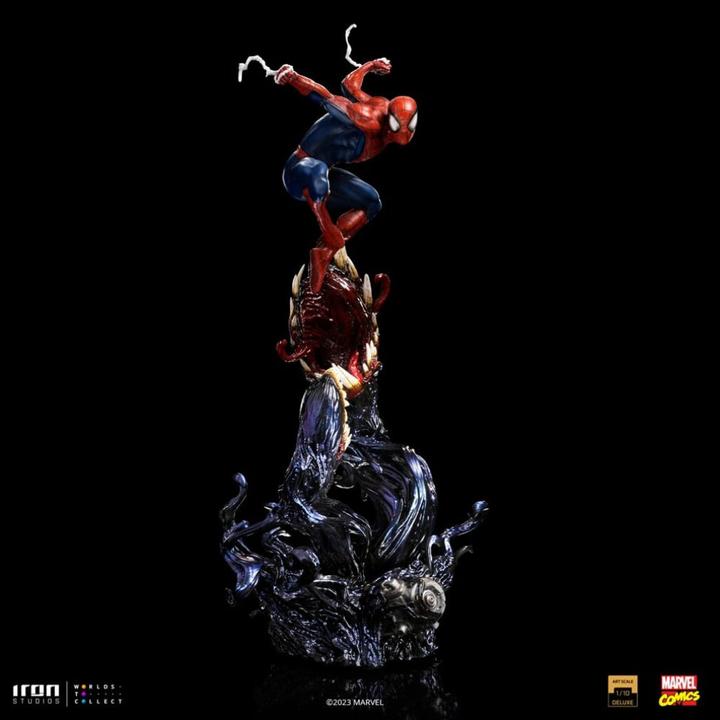 Actual product image Iron Studios Marvel statuette Art Scale Deluxe 1/10 Spider-Man 37 cm